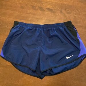 Nike Drifit Running Shorts - Women’s Size XL - Navy